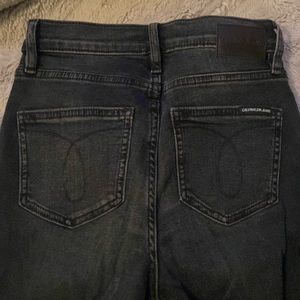 Never worn- Black Calvin Jeans